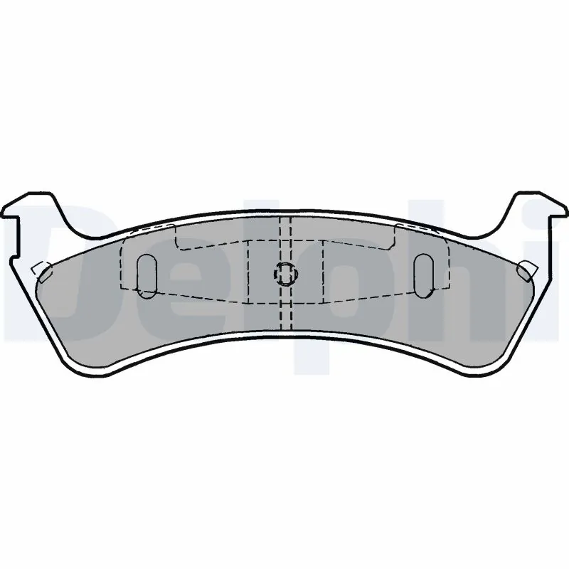  Sapatas do freio dianteiras de disco Ford Explorer SUV (2001 - 2005) 
