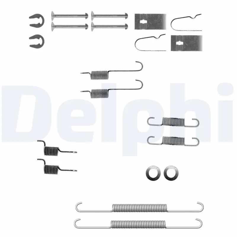 Kit de montagem das sapatas traseiras de tambor para KIA Picanto BA