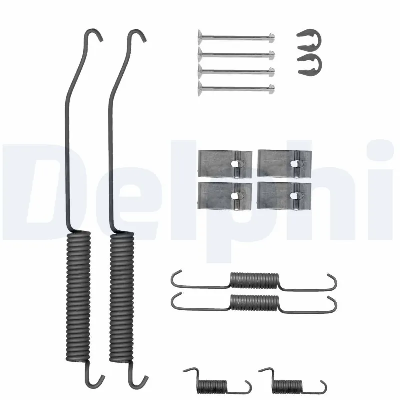 Kit de montagem das sapatas traseiras de tambor para Nissan Navara NP300 III D40
