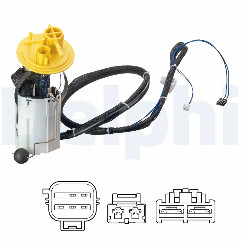 Módulo de bomba de combustível com sensor do nível de combustível Delphi FG2025