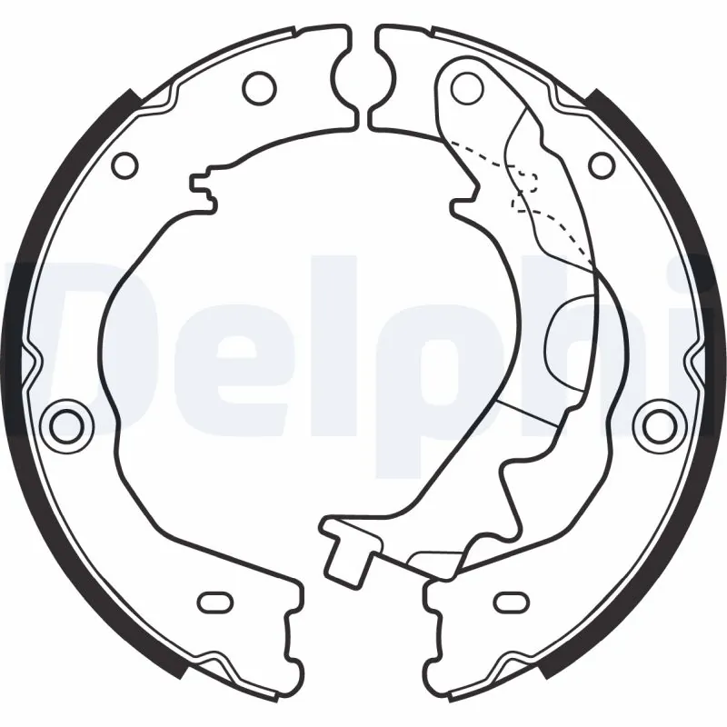 Sapatas do freio de estacionamento KIA Carnival 3 UVP