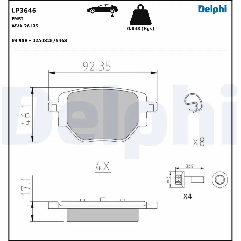 LP3646 Delphi