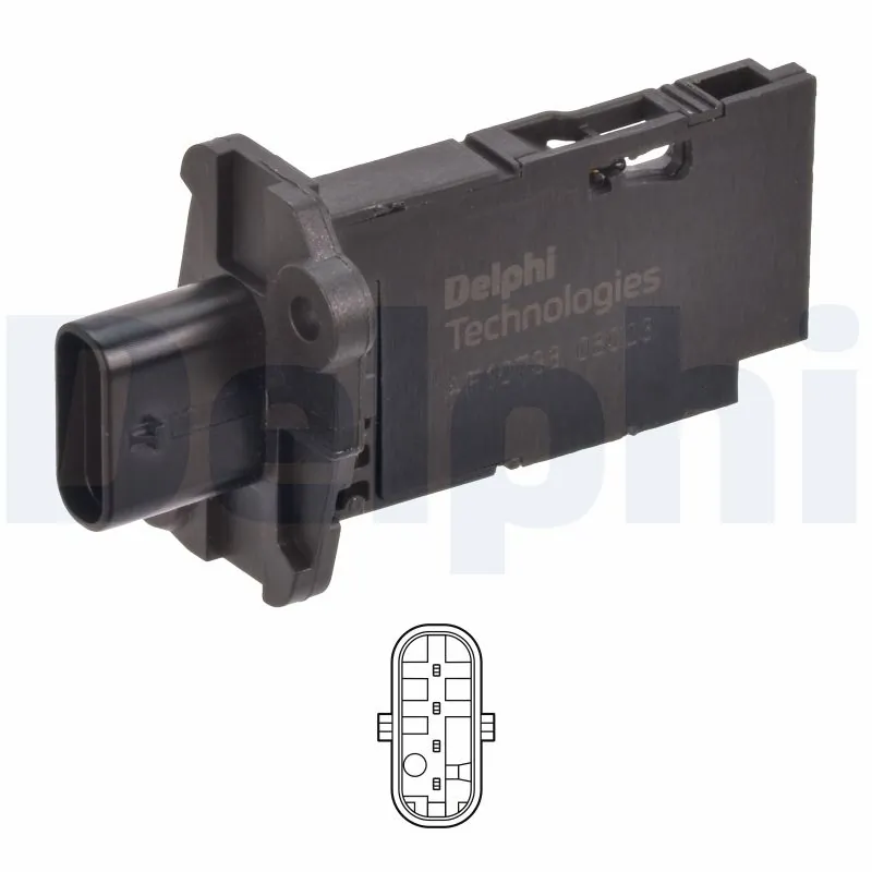 Sensor de fluxo (consumo) de ar, medidor de consumo M.A.F. - (Mass Airflow) BMW 6 Gran Turismo G32