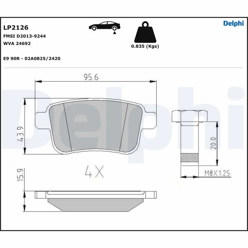 LP2126 Delphi