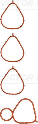 Vedante de tubo coletor de admissão para Honda Civic MB