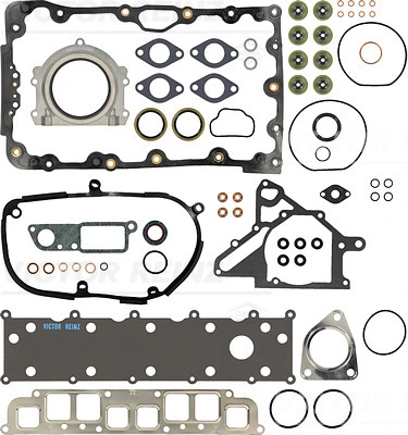 Kit de vedantes de motor completo para Honda Civic MB, MC