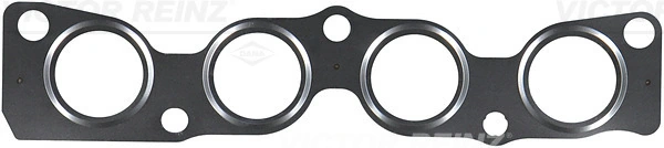  Vedante de tubo coletor de escape Mazda 2 III hatchback (DL, DJ) (2014 - 2023) III