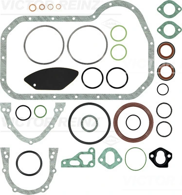 Kit inferior de vedantes de motor 037198011C VAG