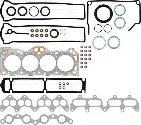 0411116025 Toyota Kit de vedantes de motor completo