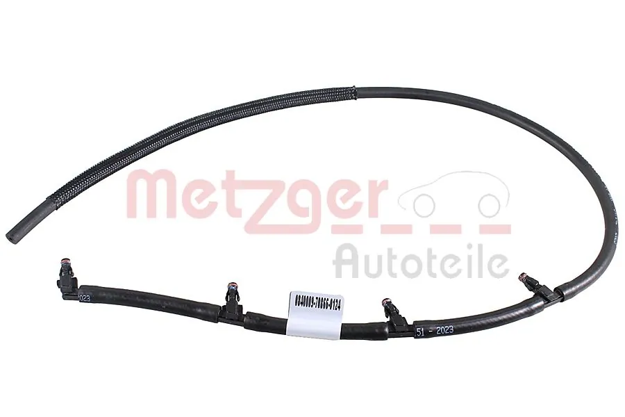 0840009 Metzger Tubo de combustível, inverso desde os injetores