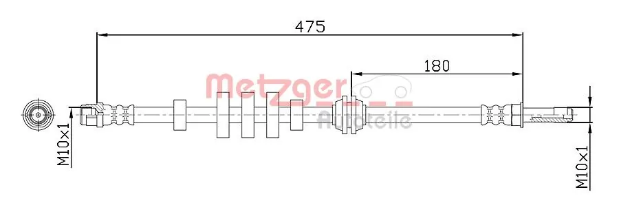 Mangueira do freio dianteira Audi A4 preço, a partir de 14,17 USD