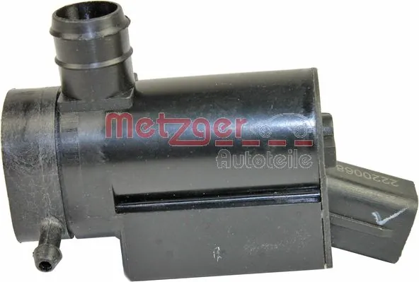 2220068 Metzger Bomba de motor de fluido para lavador de vidro dianteiro