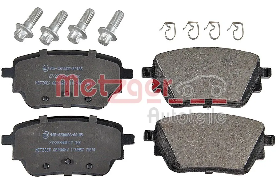 Sapatas do freio traseiras de disco Bosch 986424889