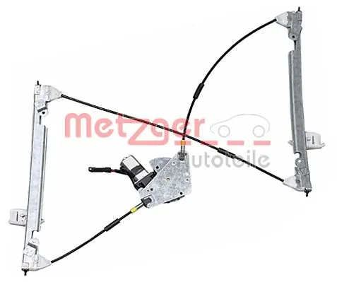 Mecanismo de acionamento de vidro da porta dianteira direita Ford Fiesta Mk5 JH, JD