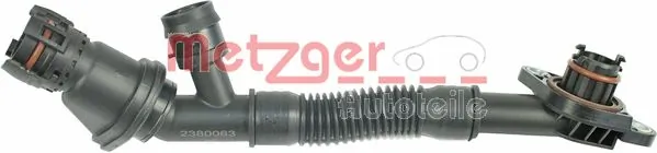  Cano derivado de ventilação de cárter (de separador de óleo) BMW X6 SUV (E72) (2009 - 2014) 