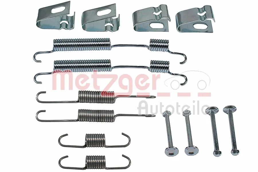 Kit de montagem das sapatas traseiras de tambor para KIA Rio III UB
