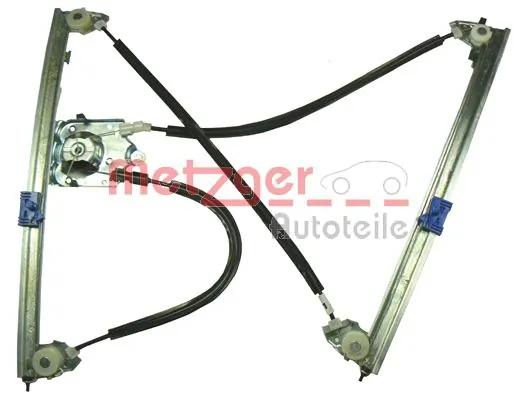 Mecanismo de acionamento de vidro da porta dianteira esquerda para Renault Laguna II KG0, KG1
