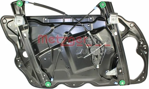Mecanismo de acionamento de vidro da porta dianteira direita Volkswagen Passat B7 365
