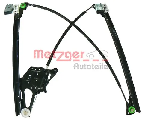 Mecanismo de acionamento de vidro da porta dianteira direita Volkswagen Sharan I 7M8, 7M9, 7M6