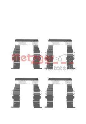 Kit de molas de fixação de sapatas de disco dianteiras para Mitsubishi L 300 P1T