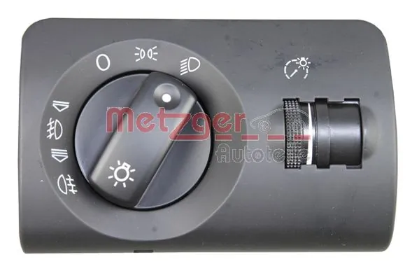 0916736 Metzger Comutador das luzes no "painel de instrumentos"