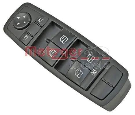 25183000908K67 Mercedes Unidade de botões dianteira esquerda de controlo de elevador de vidro