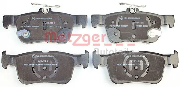 Compre Sapatas do freio traseiras de disco Ford Focus 4