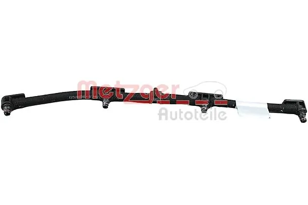 0840124 Metzger Tubo de combustível, inverso desde os injetores