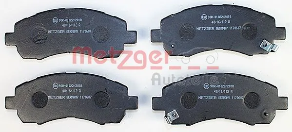 Sapatas do freio dianteiras de disco Subaru Legacy II sedan (BD, BG) (1994 - 1999) II