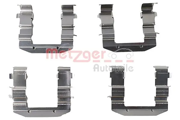 Kit de molas de fixação de sapatas de disco dianteiras KIA Cerato II TD