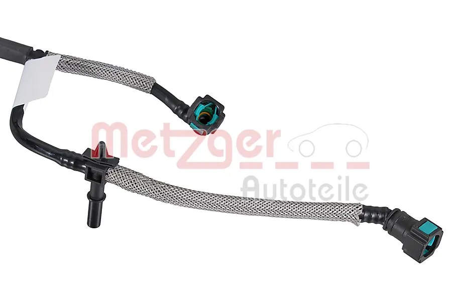 0840171 Metzger Tubo de combustível, inverso desde os injetores