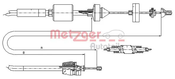 Cabo de embraiagem Beca Cables 2001242 preço, a partir de 32,45 USD