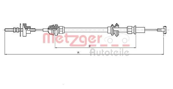 Compre 707023 Beca Cables Cabo de embraiagem