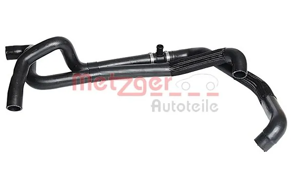 2420462 Metzger Mangueira do radiador de aquecedor (de forno), dupla