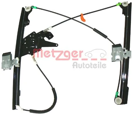 Mecanismo de acionamento de vidro da porta dianteira esquerda para Volkswagen Golf III 1H5