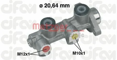 Cilindro mestre do freio Opel Astra F 53, 54, 58, 59