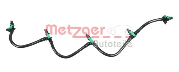 0840110 Metzger Tubo de combustível, inverso desde os injetores