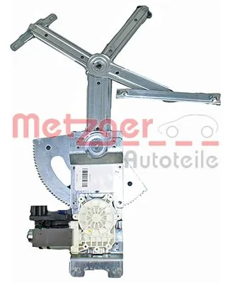 Mecanismo de acionamento de vidro da porta dianteira esquerda Peugeot/Citroen 90543917