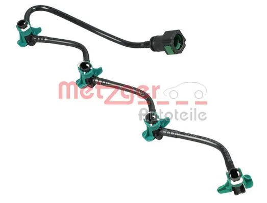 0840101 Metzger Tubo de combustível, inverso desde os injetores