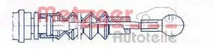 Compre 2001225 Beca Cables Cabo traseiro direito/esquerdo do freio de estacionamento
