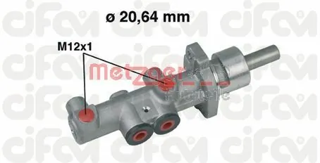 Cilindro mestre do freio Seat Ibiza III 6L1