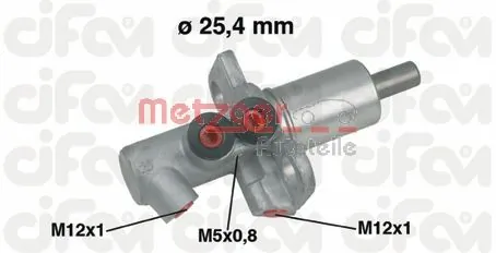 Cilindro mestre do freio Audi A4 B5 8D2