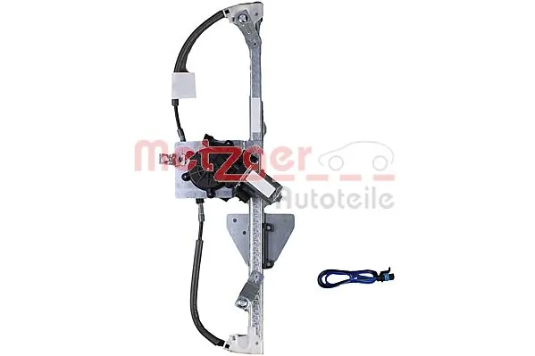 Mecanismo de acionamento de vidro da porta dianteira direita Renault Clio IV BH