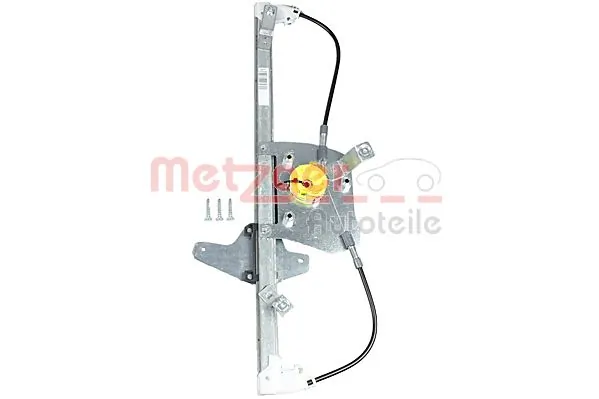 Mecanismo de acionamento de vidro da porta dianteira esquerda Peugeot 308 I 4A, 4C