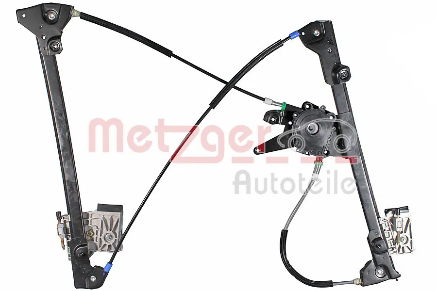 Mecanismo de acionamento de vidro da porta dianteira esquerda para Volkswagen Golf III 1E7