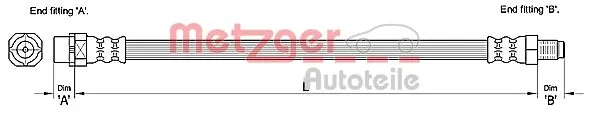 Compre Mangueira do freio dianteira BMW X3 