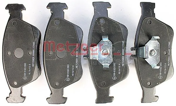  Sapatas do freio dianteiras de disco Mercedes E sedan (W210) (1995 - 2002) 