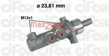 Cilindro mestre do freio Volkswagen Golf III 1H1