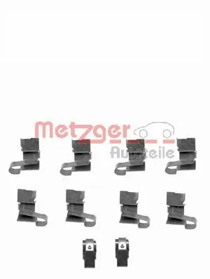 Kit de molas de fixação de sapatas de disco dianteiras para Suzuki Baleno  EG