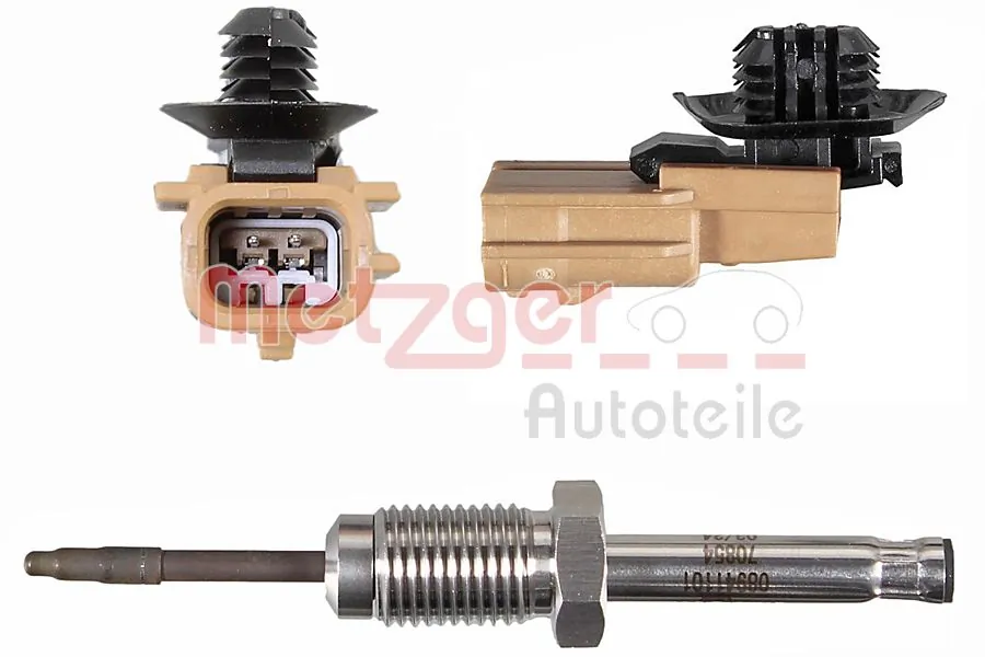 08941101 Metzger Sensor de temperatura dos gases de escape (GE), antes de turbina